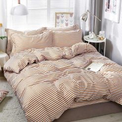 Lenjerie Bumbac Satinat, 4 piese #BS487