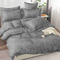 Lenjerie Bumbac Satinat, 4 Piese #BS598