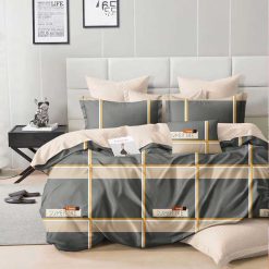 Lenjerie Bumbac Satinat, 4 Piese #BS609