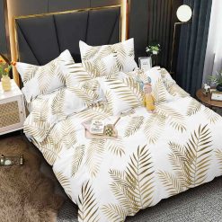 Lenjerie Bumbac Satinat, 4 Piese #BS612