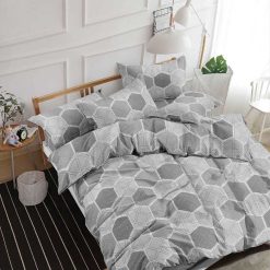Lenjerie Bumbac Satinat, 4 Piese #BS627