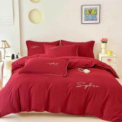 Lenjerie Lux, Finet Fin cu Broderie, 6 Piese #F804