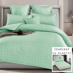 Lenjerie Finet, Carouri, Cearceaf cu Elastic, 6 Piese #FE319