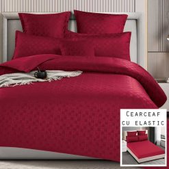 Lenjerie Finet, Carouri, Cearceaf cu Elastic, 6 Piese #FE322