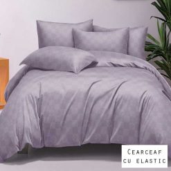 Lenjerie Finet, Lux, Patratele, Cearceaf cu Elastic, 6 Piese #FE392