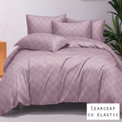 Lenjerie Finet, Lux, Patratele, Cearceaf cu Elastic, 6 Piese #FE393