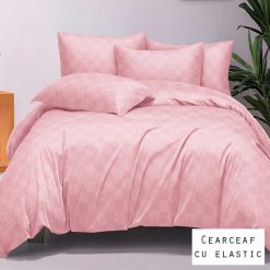 Lenjerie Finet, Lux, Patratele, Cearceaf cu Elastic, 6 Piese #FE397
