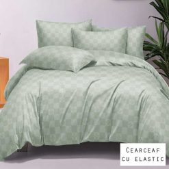 Lenjerie Finet, Lux, Patratele, Cearceaf cu Elastic, 6 Piese #FE382