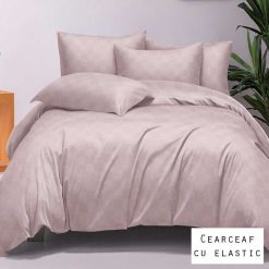 Lenjerie Finet, Lux, Patratele, Cearceaf cu Elastic, 6 Piese #FE383