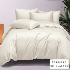 Lenjerie Finet, Lux, Patratele, Cearceaf cu Elastic, 6 Piese #FE384