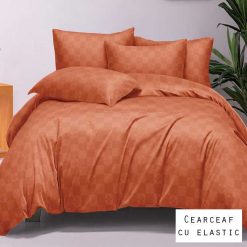 Lenjerie Finet, Lux, Patratele, Cearceaf cu Elastic, 6 Piese #FE385