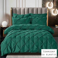 Lenjerie Finet, Pliuri, Cearceaf cu Elastic, 6 Piese #FE373