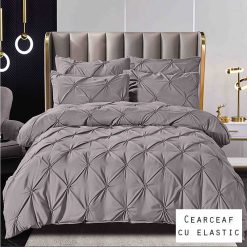 Lenjerie Finet, Pliuri, Cearceaf cu Elastic, 6 Piese #FE377