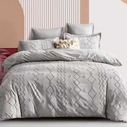 Lenjerie Grofata Jacquard Velvet Lux, 6 Piese #JQ03