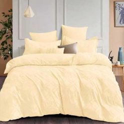 Lenjerie Grofata Jacquard Velvet Lux, 6 Piese #JQ04