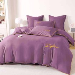 Lenjerie Lux, Finet Fin cu Broderie, 6 Piese #F670