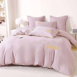 Lenjerie Lux, Finet Fin cu Broderie, 6 Piese #F671