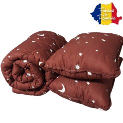 SET Pilota Maro Luna si Stele 200x210 + 2 Perne 50x70